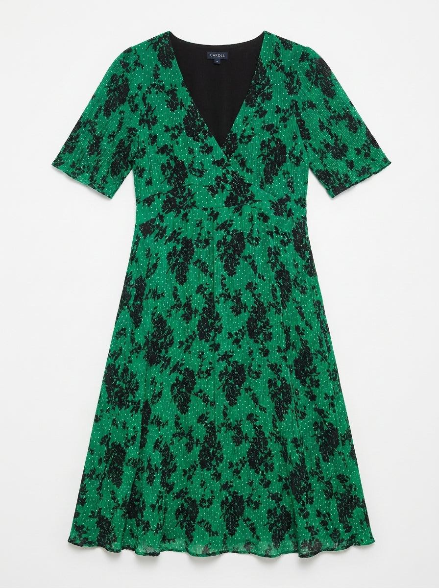 Robe Caroll vert Taille 40 Seconde main CoClo Femmes