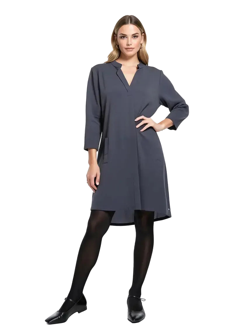 Robe Grise Taille M Angelle Milan CoClo Seconde main femmes