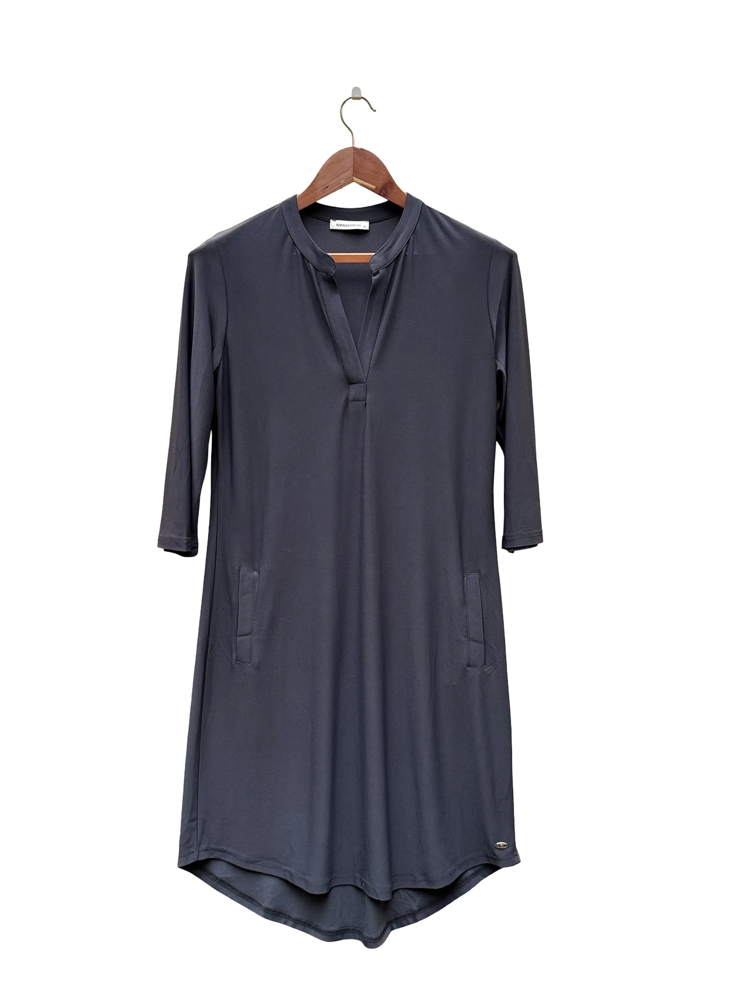 Robe Grise taille M seconde main femme