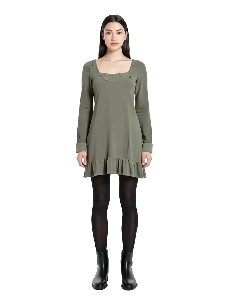 Robe Kaki - Taille 1/S Patricia Peppe Seconde main CoClo Femmes