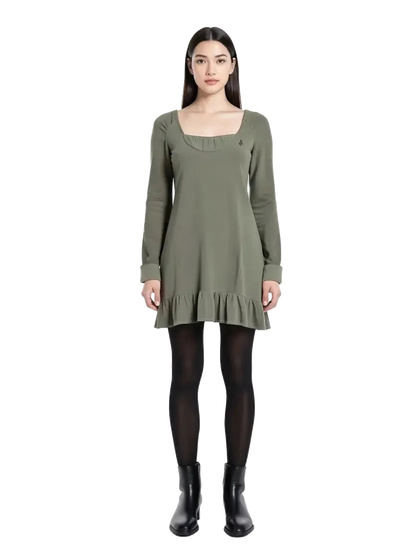 Robe Kaki - Taille 1/S Patricia Peppe Seconde main CoClo Femmes