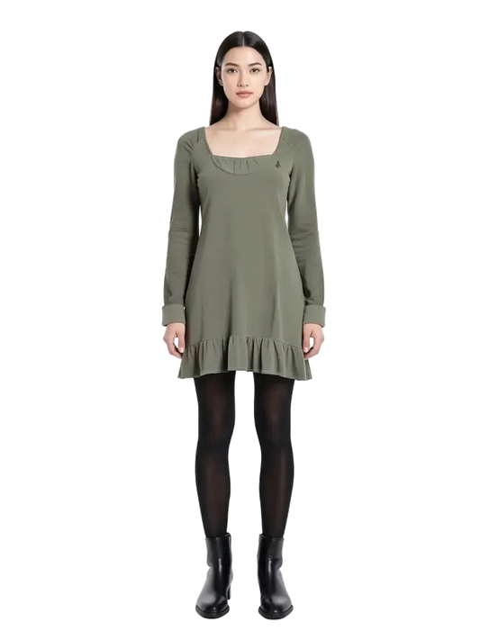 Robe Kaki - Taille 1/S Patricia Peppe Seconde main CoClo Femmes