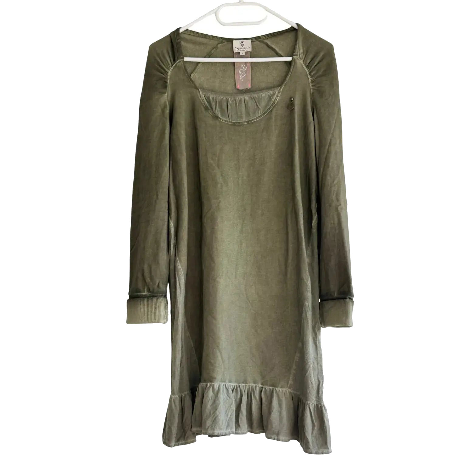 Robe Kaki - Taille 1/S Patricia Peppe Seconde main CoClo Femmes