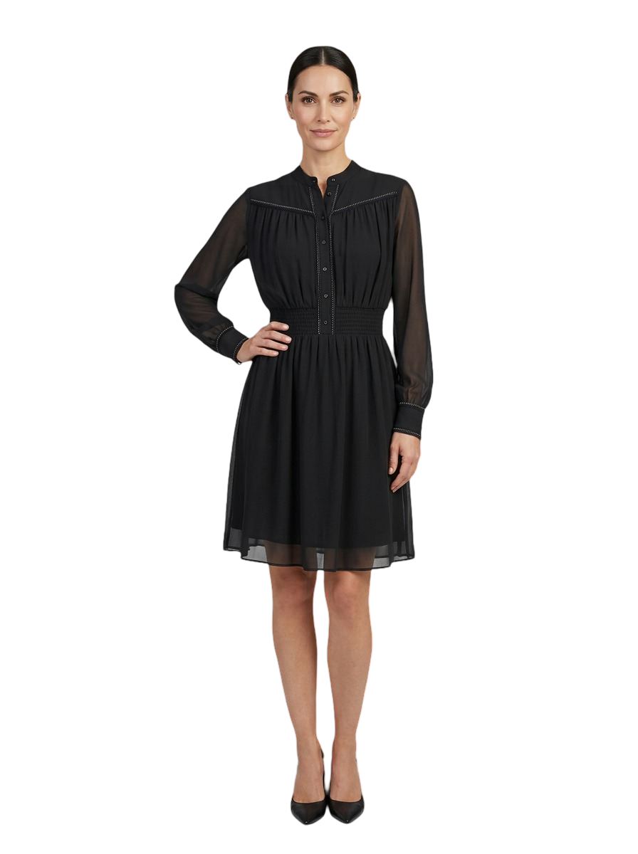 Robe Noire - Taille 38 Icode CoClo seconde main femmes