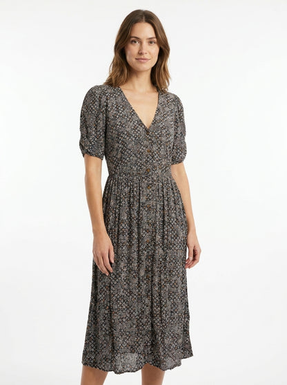 Robe Sessun imprime aille XS Seconde main CoClo femmes