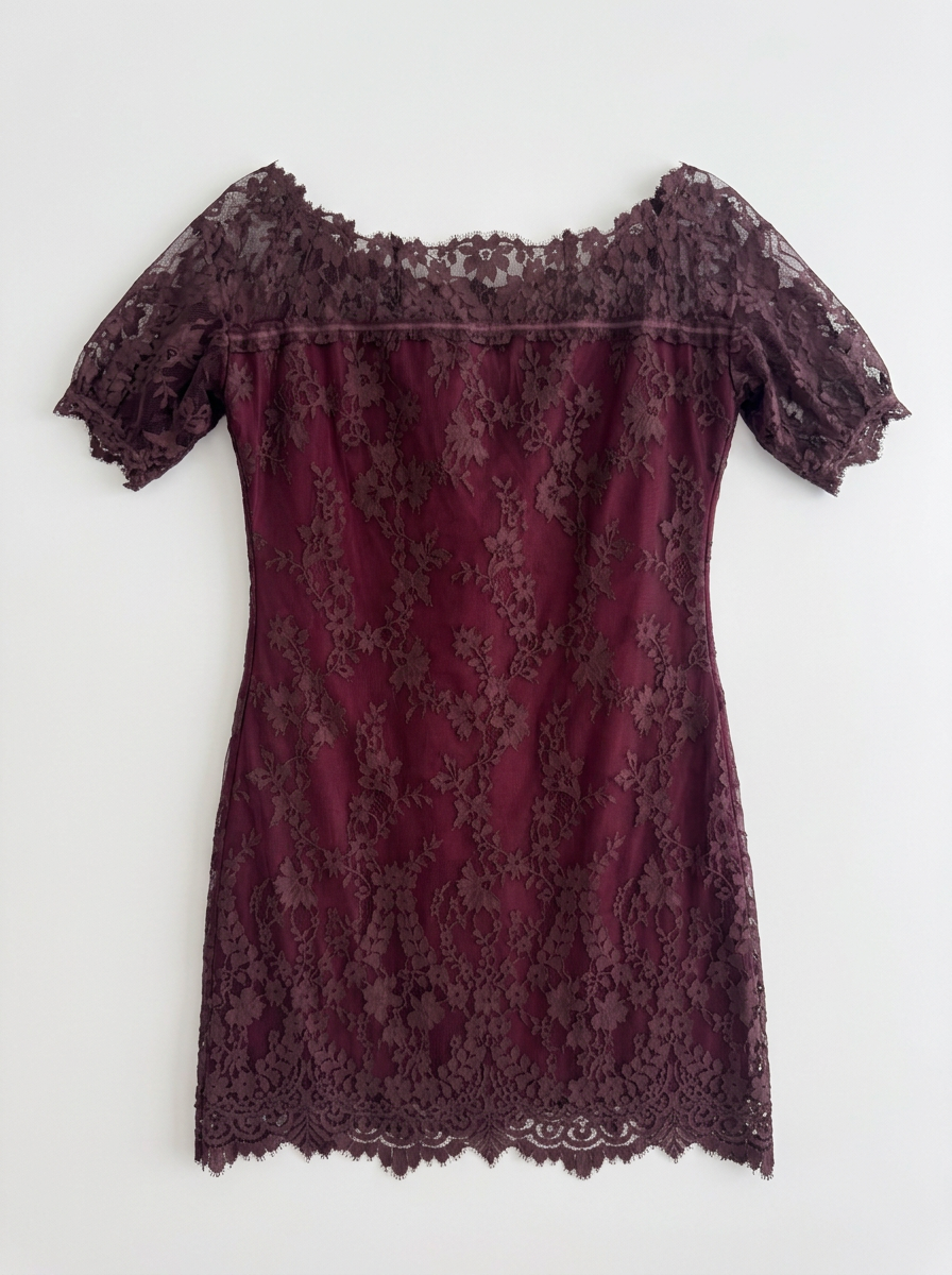 Robe Twin-set Bordeaux taille S Seconde main CoClo Femmes
