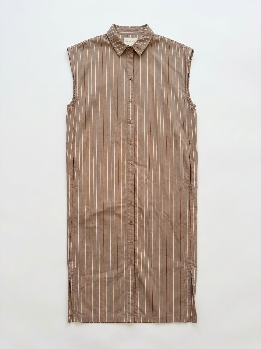 Robe beige rayure Esme Studios taille M/L Seconde main CoClo Femmes