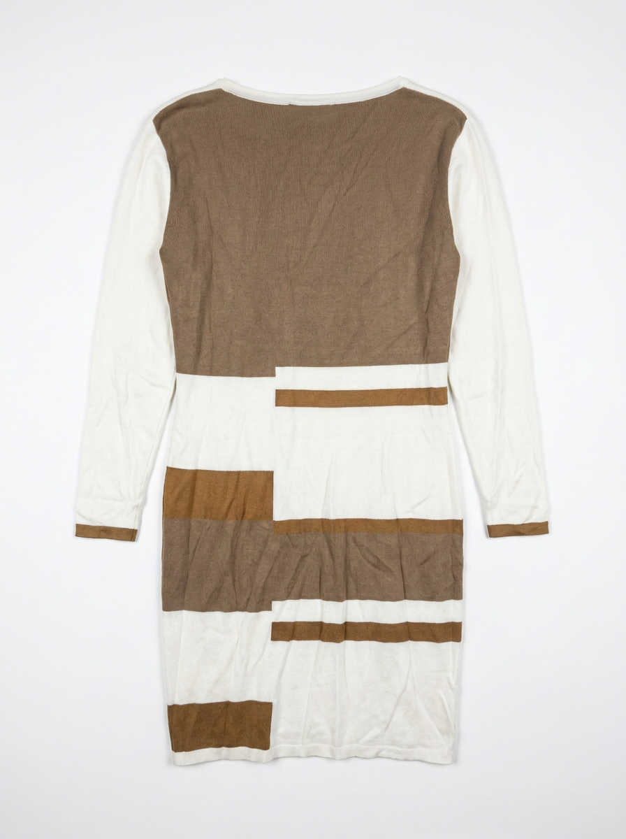 Robe blanc et beige taille 36 Donna Dura Seconde main CoClo Femmes