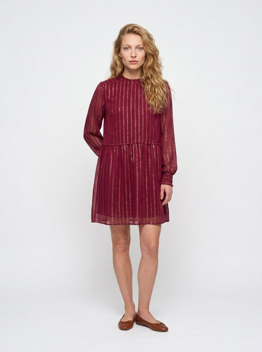 Robe bordeaux Sezane Taille 42 Seconde main CoClo Femmes