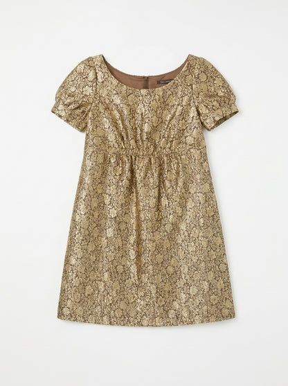 Robe dore Tara Jarmon Taille 36 Seconde main CoClo Femmes