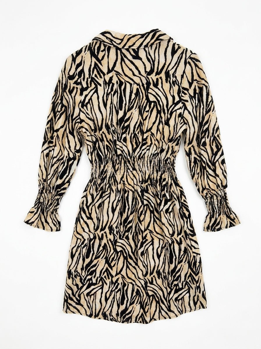 Robe jaune et noir taille 38 Dona Dura Seconde main CoClo Femmes