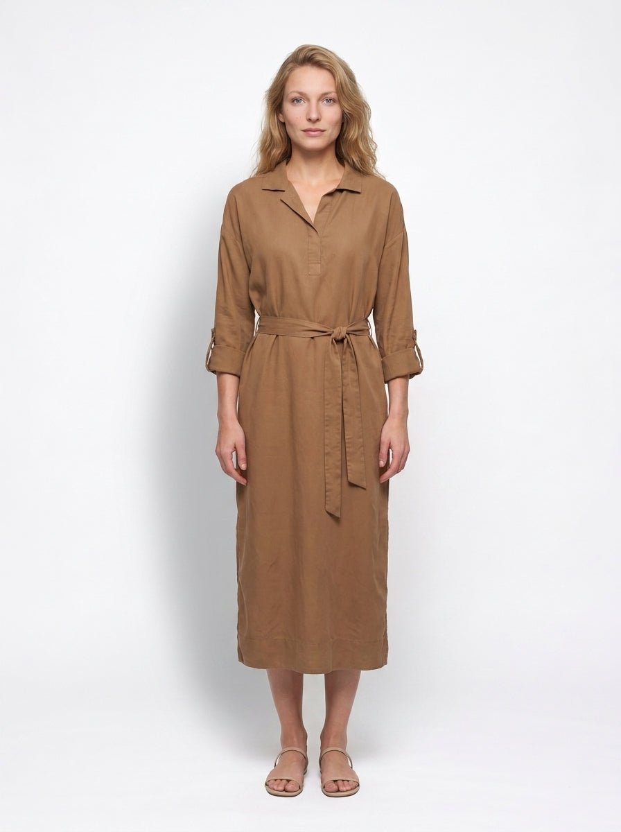 Robe  longue Armedangels beige  Taille S Seconde main CoClo femmes