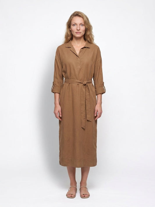 Robe  longue Armedangels beige  Taille S Seconde main CoClo femmes