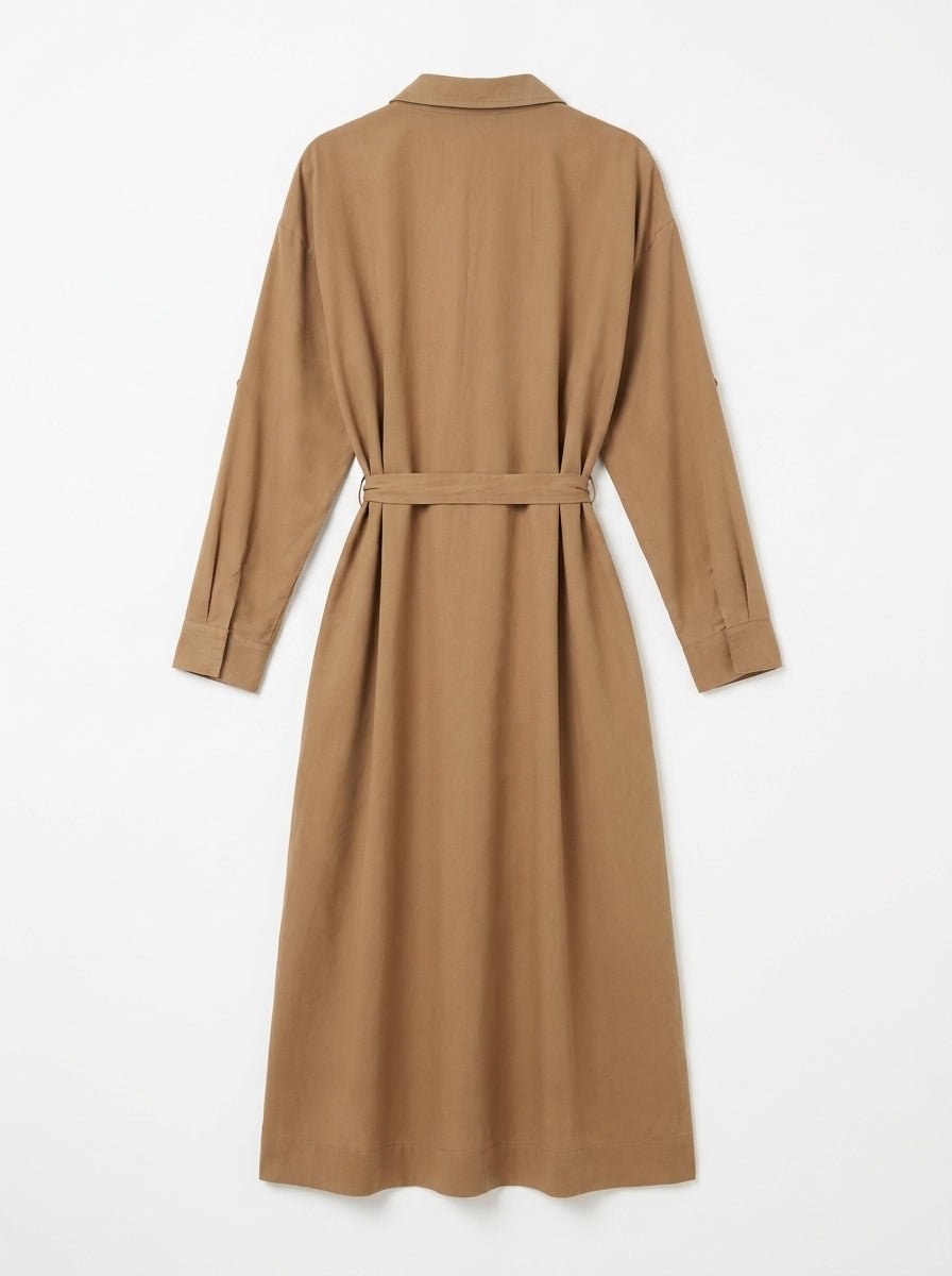 Robe  longue Armedangels beige  Taille S Seconde main CoClo femmes