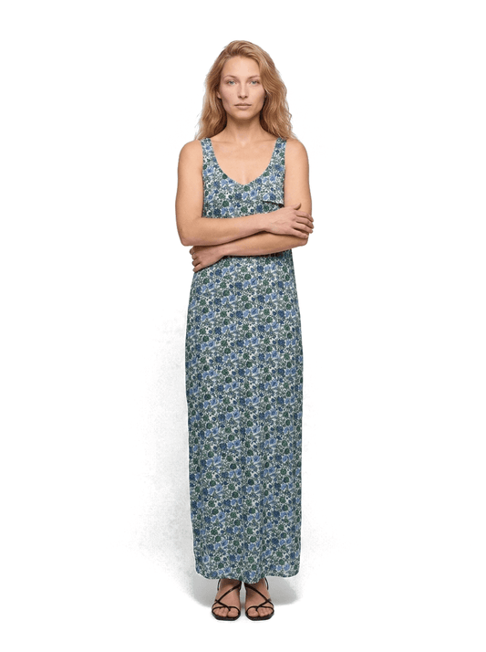 Robe longue imprime taille 34 Essentiel Antwerp Seconde main CoClo femmes