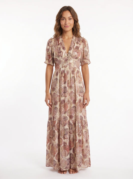 Robe longue vieux rose Bas&ch taille 1 Seconde main CoClo femmes
