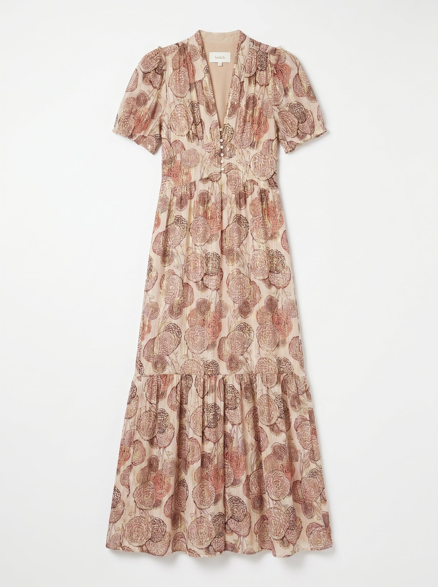 Robe longue vieux rose Bas&ch taille 1 Seconde main CoClo femmes