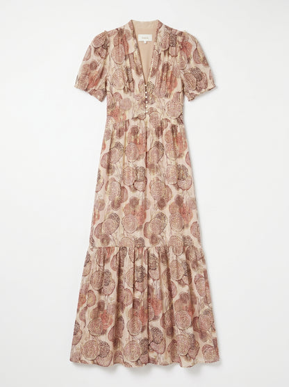 Robe longue vieux rose Bas&ch taille 1 Seconde main CoClo femmes