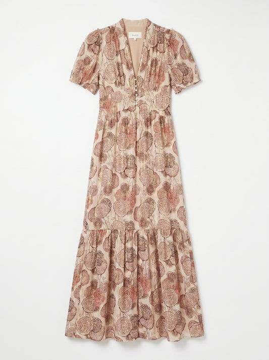 Robe longue vieux rose Bas&ch taille 1 Seconde main CoClo femmes