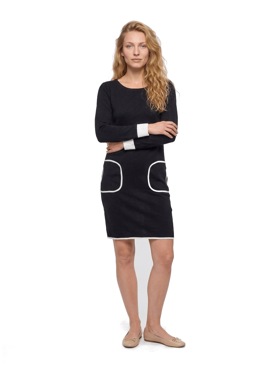 Robe retro noir taille 36 Dona Dura Seconde main CoClo Femmes