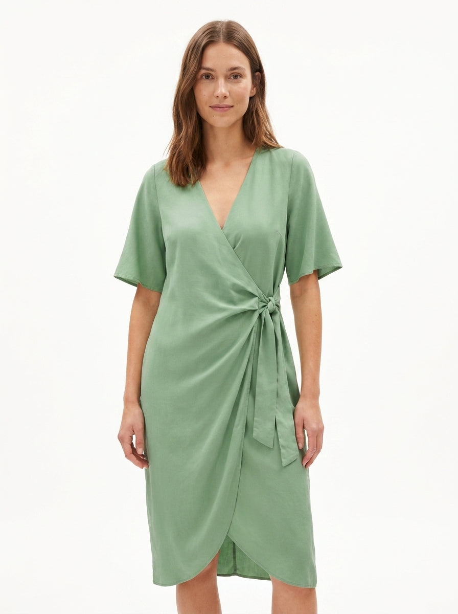 Robe verte taille 2 Armedangels Seconde main CoClo femmes