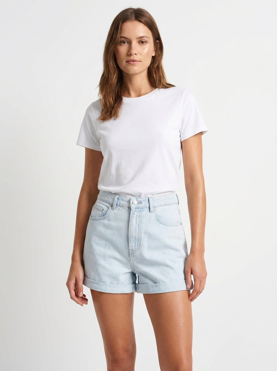 Short bleu clair Armedangels taille 28 Seconde main CoClo Femmes