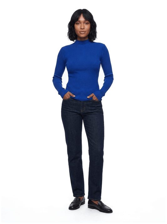 Sous pull Armedangels bleu taille M/XL Seconde main CoClo femmes