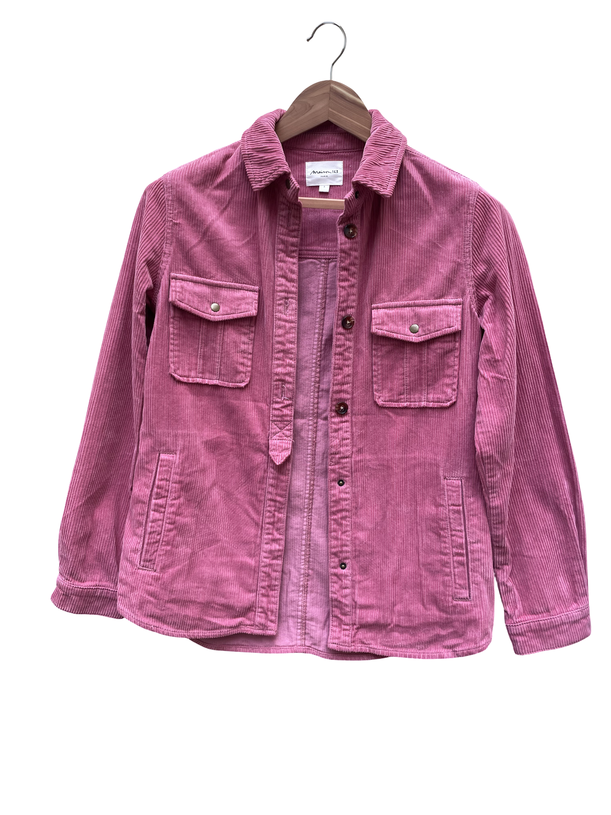 Surchemise rose taille S maison 123 seconde main femme
