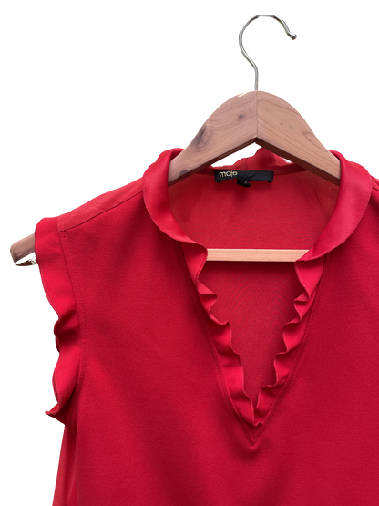 T-shirt Rouge - Taille 2 Majo CoClo Seconde main femmes