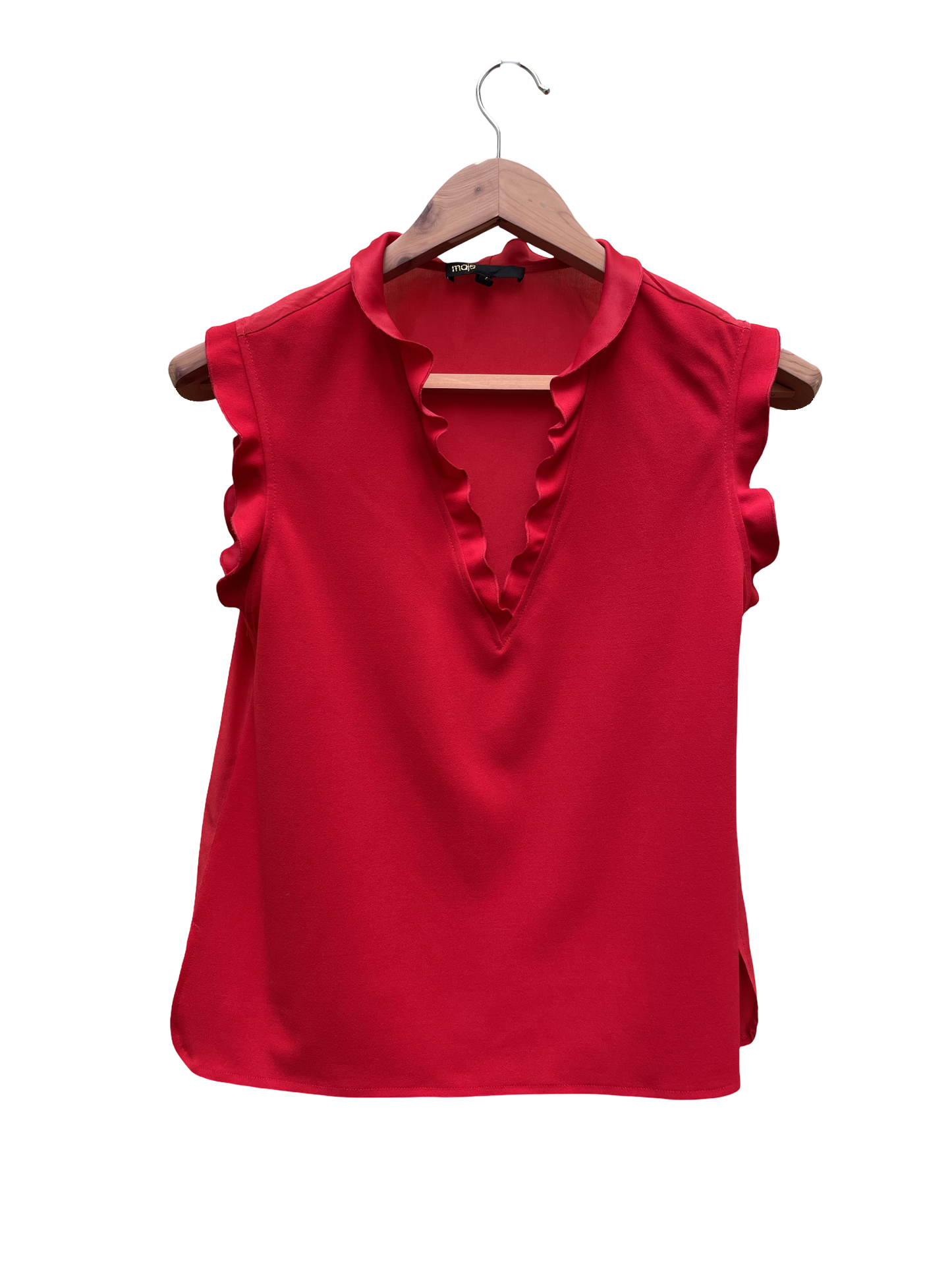 T-shirt Rouge - Taille 2 Majo CoClo Seconde main femmes