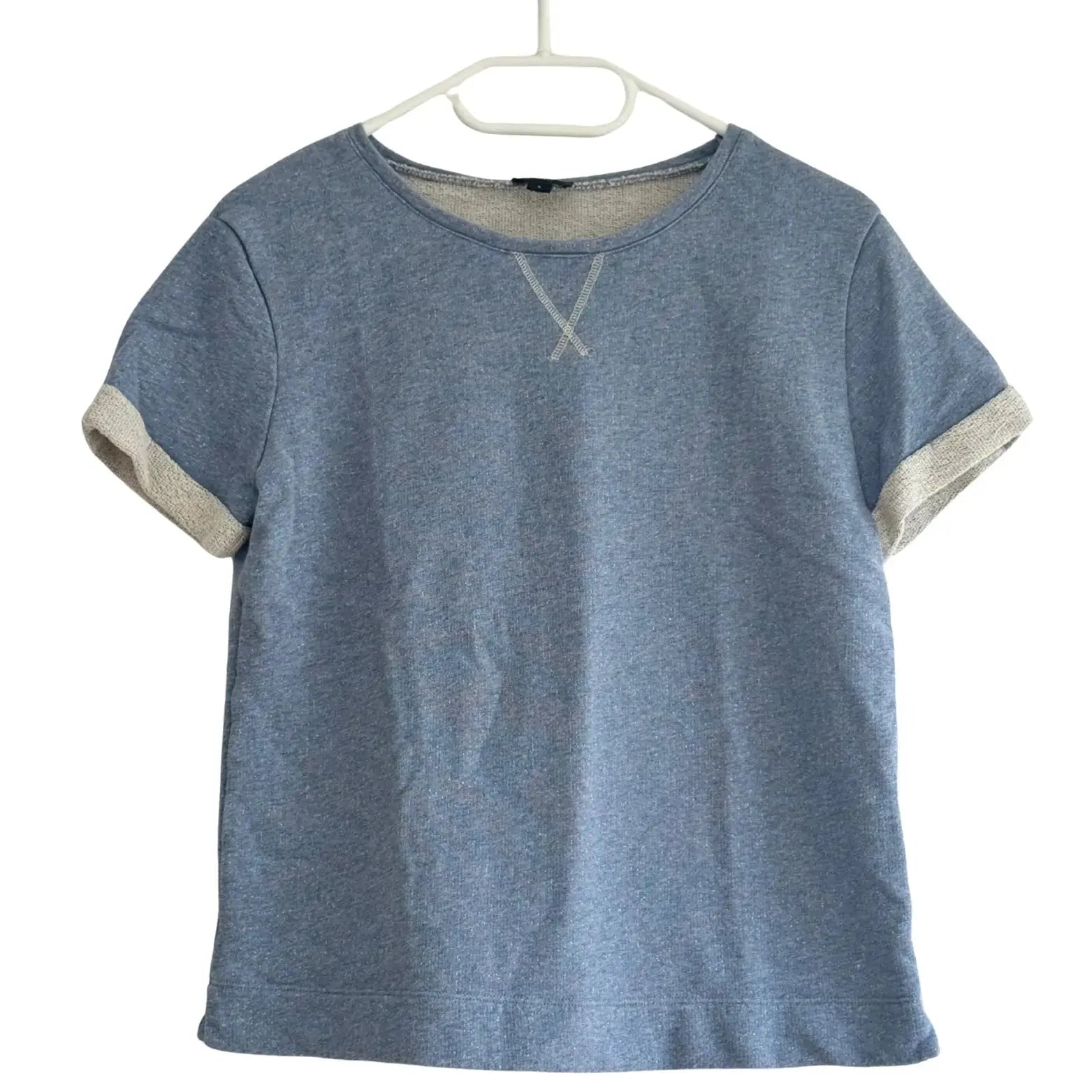 T-shirt bleu - Taille S Cyrillus seconde main femme