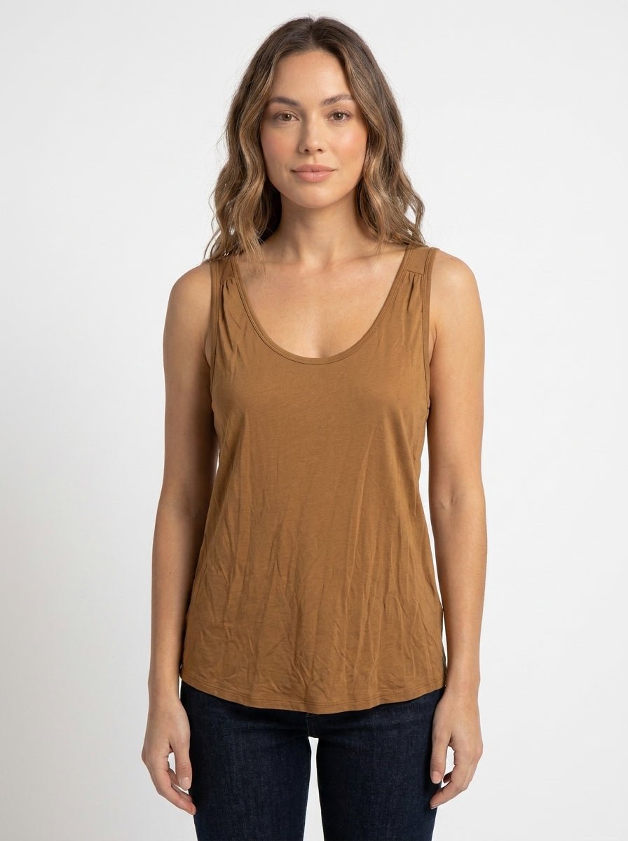 Top Marco Polo Taille M Beige Seconde main CoClo Femmes