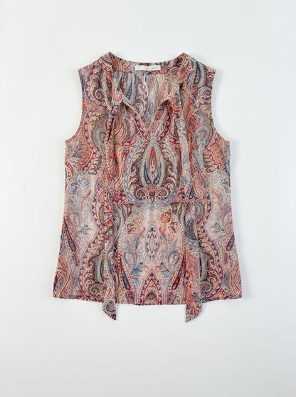 Top Oui imprime Taille 38 Seconde main CoClo Femmes