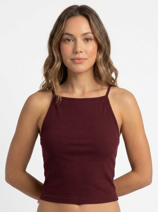 Top mauve Yse Taille M Seconde main CoClo Femmes