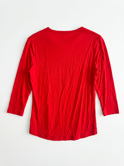 Top rouge taille 36 Dona Dura Seconde main CoClo Femmes
