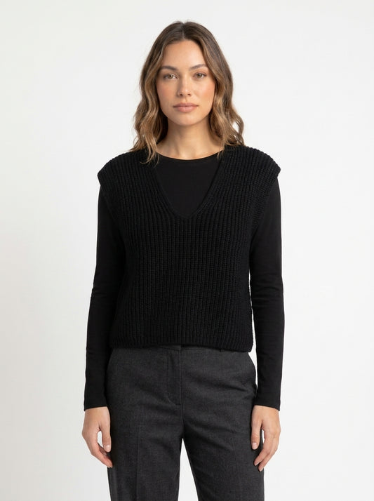 Top sans manche Armedangels noir taille M/L Seconde main CoClo Femmes