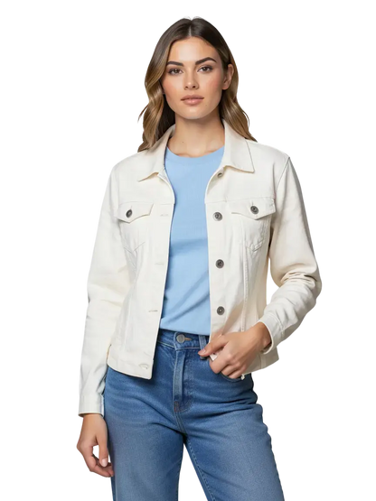 Veste Blanc Cassé Taille 38 Maison Onado CoClo Seconde main Femmes