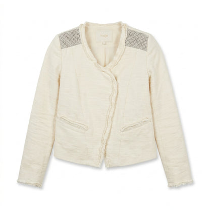Veste courte écru Taille S/XS Maje Seconde main CoClo Femmes