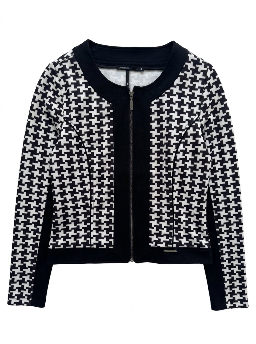 Veste noir et blanc taille 36 Seconde main CoClo Femmes