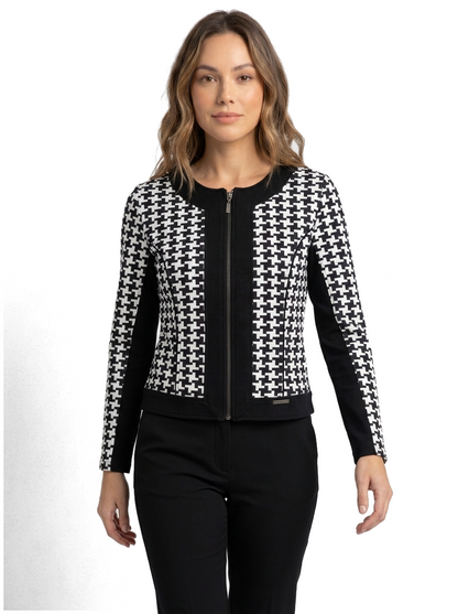 Veste noir et blanc taille 36 Seconde main CoClo Femmes