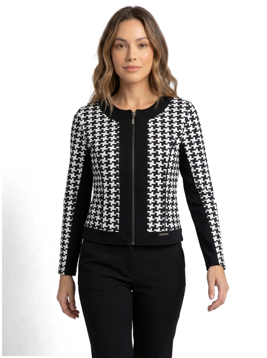 Veste noir et blanc taille 36 Seconde main CoClo Femmes