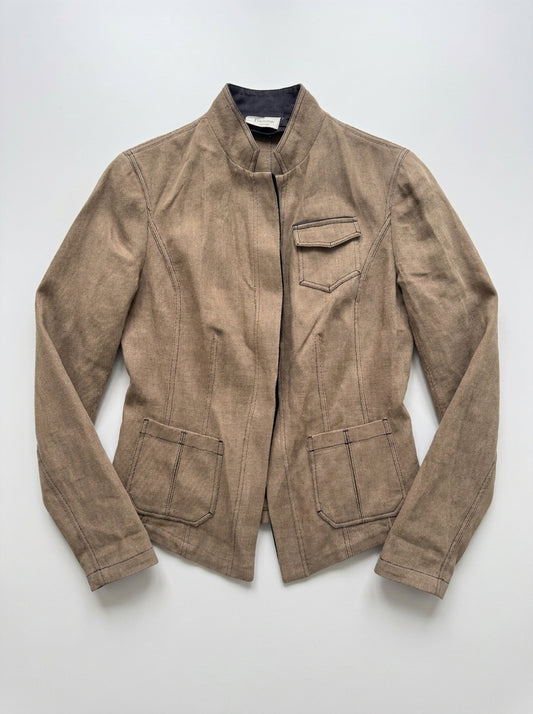 blazer Emiliano taille 42 beige Seconde main CoClo femmes