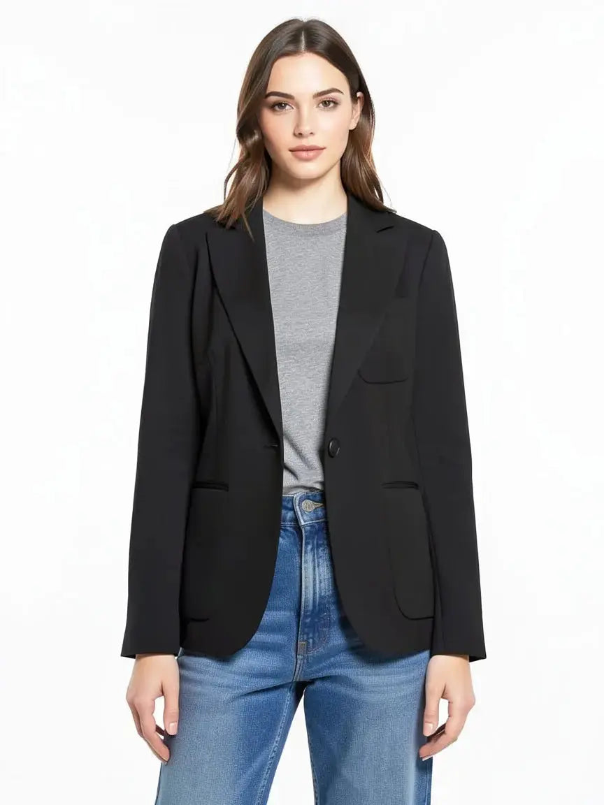 Blazer noir taille 1/S Rue Blanche seconde main femme