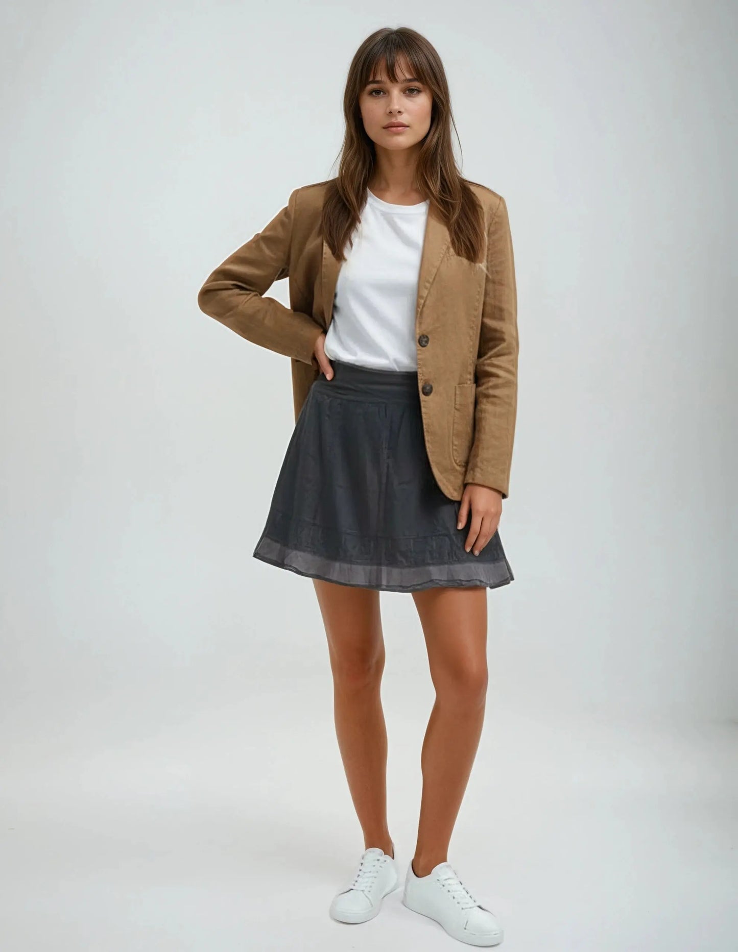 Blazer beige - Taille 3/L Bellerose
seconde main