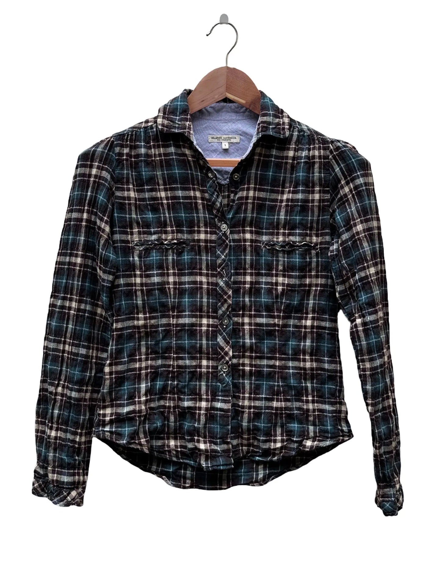 Chemise à carreaux Taille S  Bellerose seconde main femme 