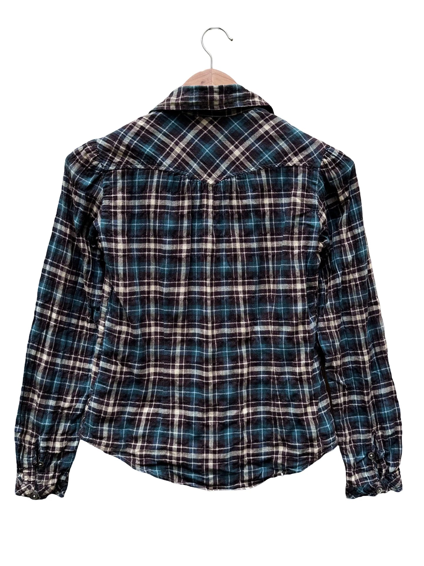 Chemise à carreaux Taille S  Bellerose seconde main femme 