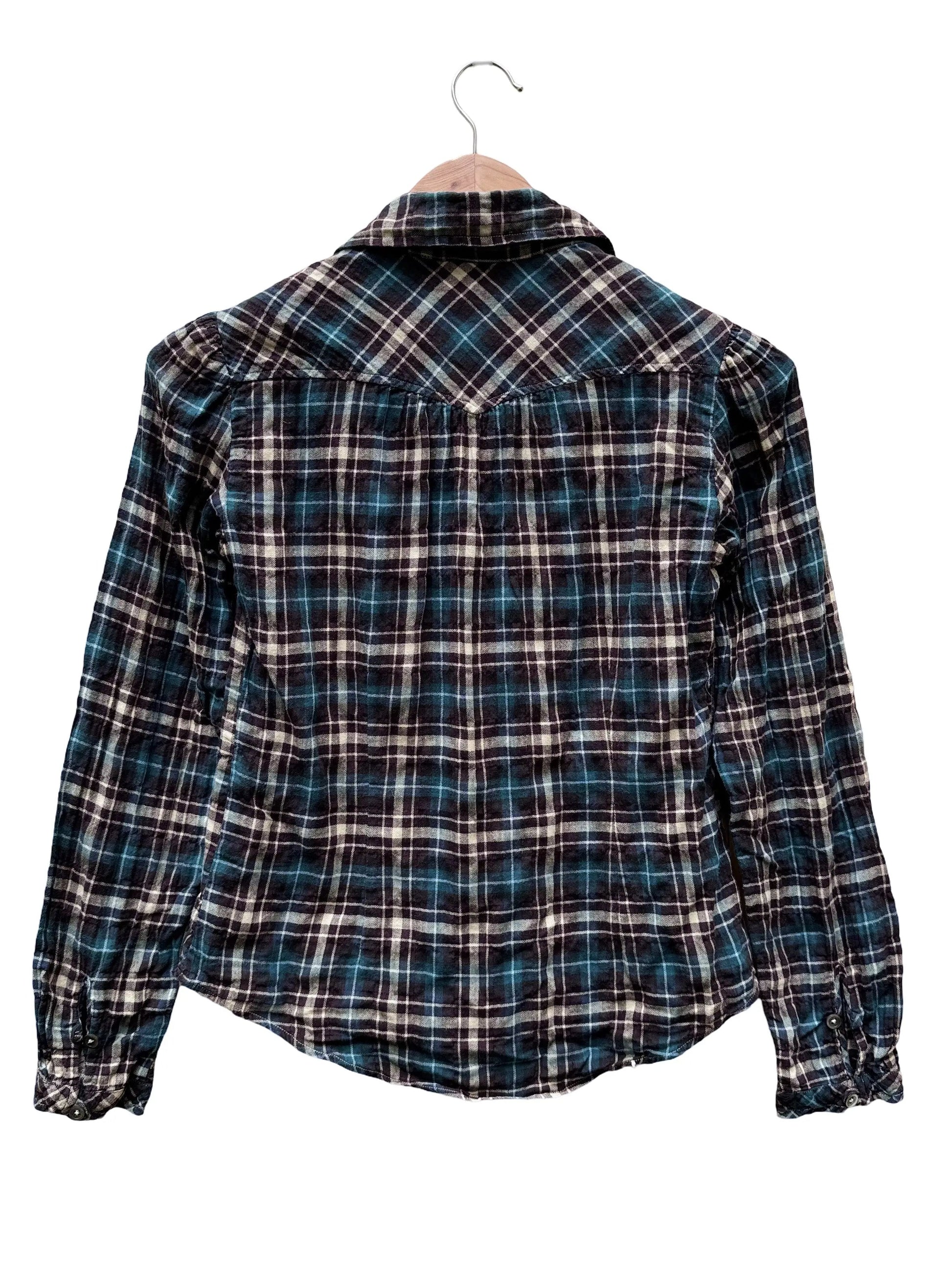 Chemise à carreaux Taille S  Bellerose seconde main femme 