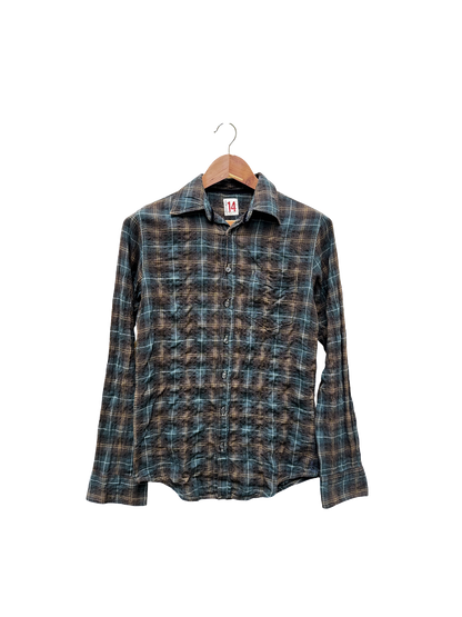 chemise a carreaux taille xs bellerose seconde main femme