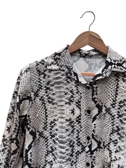 Chemise à motif taille S CoClo custom seconde main