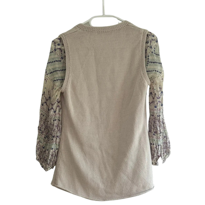 chemise beige taille 2 m pauline b seconde main femme